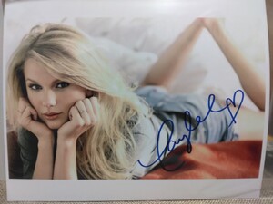 直筆サイン◎テイラー・スウィフト Taylor Swift◎証明書COA