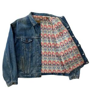 【Vintage】Levi’s × LIBERTY デニムジャケット 中綿 キルティング リバティ リーバイス