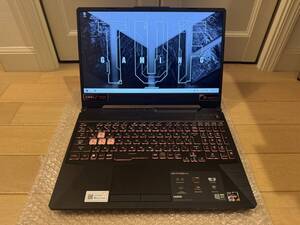 ASUS ゲーミングノートパソコン TUF Gaming A15 FA506IC(15.6インチ / Ryzen 7 4800H / 16GB, 512GB / GeForce RTX 3050 Laptop)