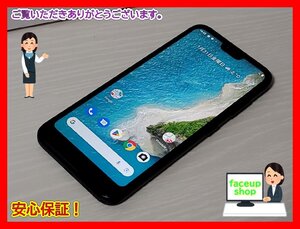 　★【49883WM】 完動品 Y!mobile S6-KC 京セラ Android One S6 ブラック 1円 ! 1スタ !