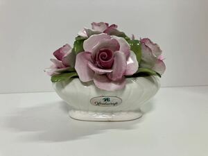 陶花 Healacraft 置物 インテリア 薔薇　バラ　BONE CHINA