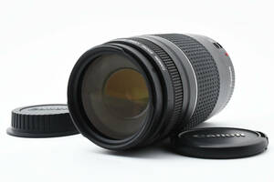 Canon EF 75-300ｍｍ F4-5.6 III キャノン キャップ付 [美品 正常動作品] #2238442A