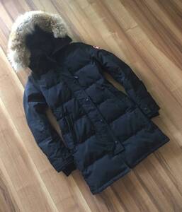 国内正規品CANADA GOOSE/カナダグース・ダウンジャケットコート・サイズM・MACKENZIE PARKA・2302JL・ブラック・脱着ファー・送料1280円～