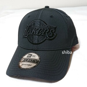 NEW ERA ニューエラ 正規品 キャップ 帽子 9FORTY 黒 ブラック グラフィック NBA レイカーズ ユニセックス