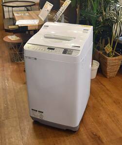 ●近郊配送可(#^.^#)●乾燥機付き　シャープ　ES-TX5D　洗濯乾燥機　5.5ｋｇ　中古品●相模原　横浜　神奈川●SHARP　