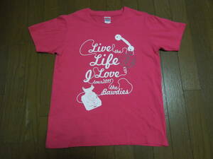 THE BAWDIES LIVE THE LIFE I LOVE TOUR 2011 Ｔシャツ ピンク サイズ：Ｓ ボゥディーズ ＺＥＰＰ大阪