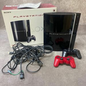 ジャンク PlayStation3 PS3 CECHLOO 本体 80GB コード コントローラー 2点 SONYソニーゲーム機 プレイステーション プレステ 初期