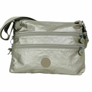 【KIPLING/キプリング】ショルダーバッグ シルバー 未使用品★