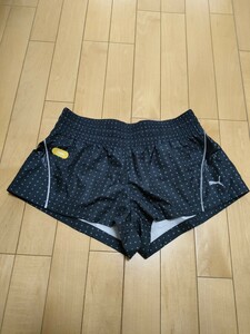 【美品】プーマ puma レディースランニングショートパンツ Mサイズ 黒