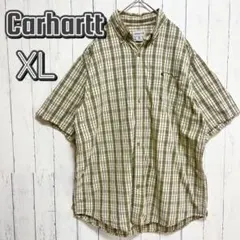 【古着】Carhartt 半袖柄シャツ XL street