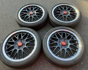 鍛造BBS RG-F RG517 16x5.5J +45 PCD100/4H 165/50R16 鍛造 N-BOX タント ムーヴ スペーシア ワゴンR デイズ EKワゴン ステラ手渡し可 岐阜