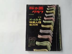 昭和のエロ本、裸か美グラフ、昭和37年6月発行。