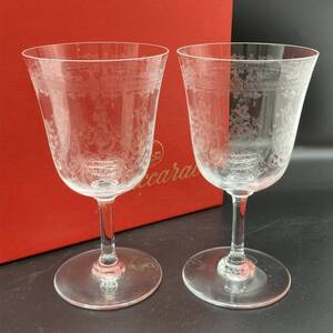 ★1円 美品 Baccarat バカラ ラファイエット ペアワイングラス クリスタル 2客セット