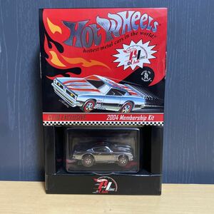 レア　ホットウィール Hot Wheels 2004 RLC Club Car Custom Barracuda 赤ストライプ