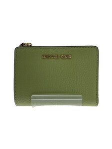 MICHAEL KORS◆ロゴウォレット/財布/-/GRN/無地/レディース/32S4G8ED7L