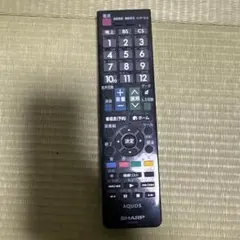 SHARP AQUOS テレビ用リモコン