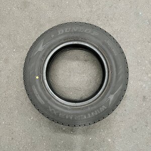 スタッドレスタイヤ1本　DUNLOP WINTER MAXX WM02(ダンロップ ウィンターマックス)　165/80R13　2020年製　2/4ミリ