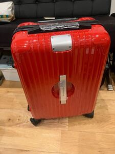 新品未使用 Porsche スーツケース 赤 機内持込 PORSCHE リモワ TSAロック ポルシェ RIMOWA