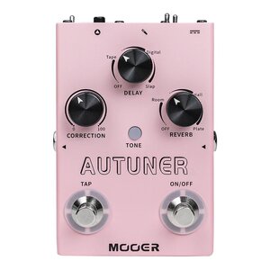 最落無し! Mooer　MVP1 Autuner　/ a47579　コンパクトで扱いやすいヴォーカル・ギター用のエフェクトペダル　1円