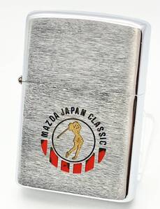 Zippo ジッポー MAZDA JAPAN CLASSIC マツダジャパンクラシック 1980年 ゴルフ スポーツ オイルライター 【現状品】