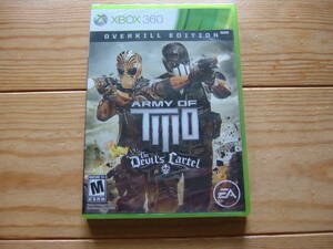 【未使用】　XBOX360　ARMY　OF　TWO　THE DEVIL