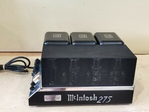 【岐阜発 真空管アンプ 中古】mcIntosh MC275