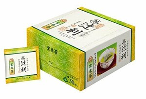 辻利 三角バッグ 玄米茶 50P