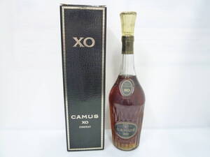 66829◆古酒/未開栓 コニャック CAMUS/カミュ XO ロングネックボトル ブランデー 700ml 元箱有 COGNAC BRANDY◆