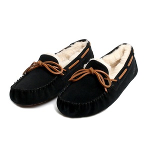 【新品未使用正規品】アグ UGG DAKOTA 靴 SHOES モカシン 1107949-BLACK レディース BLACK ブラック 24.0cm プレゼント クリスマス ギフト