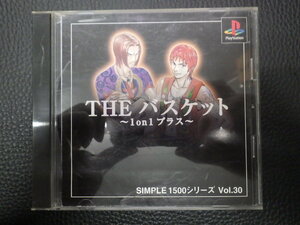 当時物 ソニー SONY プレイステーション PlayStation CD D3PUBLISHER THE バスケット~1on1プラス~ 品番:SLPS02756 管理No.15450