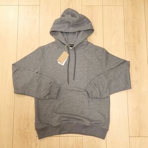 【新品定価2.4万直接引取可】A.P.C. /アーペーセー hoodie item スウェット フーディー Sサイズ メンズ ダークグレー スウェットパーカー