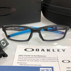 定価55,000円 正規品 OAKLEY クロスリンク オークリー 純正UVカットクリアーレンズ 眼鏡 メガネ OX8118-0156 8118-0156 8118-01 8118