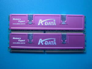 ADATA製. PC2-6400 (DDR2-800) 4GB（2GB×2枚）