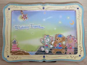 ディズニーシー15周年　フォトスタンド　ダッフィー　シェリーメイ　ジェラトーニ　Wishing Together