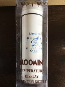 ムーミン MOOMIN ステンレスボトル Stainless Bottle 温度センサー 容量500ml プライズ 水筒 新品 未開封 同梱可-little my-1