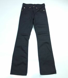 美品 LEVI’S リーバイス 日本製 517-35 ブーツカット ブラックデニム メンズ 29