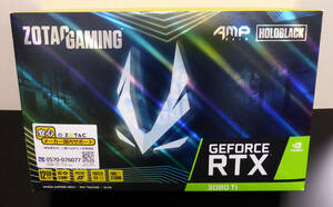 [開封済み未使用] ZOTAC GAMING GeForce RTX 3080 Ti AMP Holo グラフィックスボード ZT-A30810F-10P VD7696