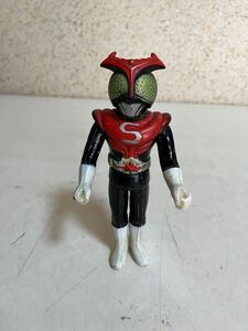 【ポピー】仮面ライダー ストロンガー ソフビ人形 石森プロ　当時物 昭和レトロ ヴィンテージ 昭和レトロ ソフビ　玩具