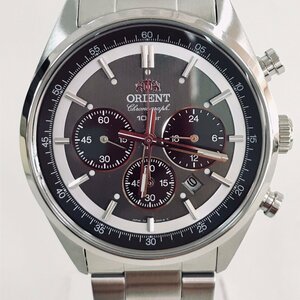 4360# オリエント/ORIENT 腕時計 WV0011TX ソーラー充電式 デイト 10気圧防水 メンズ ダークグレー 【0703】