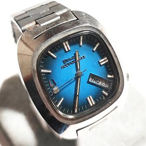 極希少 BULOVA ACCUQUARTZ デイト ブローバ 腕時計 クォーツ SS メンズ 中古 動作未確認 b165