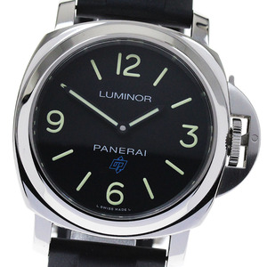 パネライ PANERAI PAM00774 ルミノール ベース ベース ロゴ 3デイズ アッチャイオ 手巻き メンズ 良品 _816819