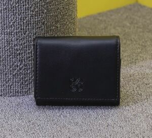 新品未使用 定価8690円 Kastane カスタネ 3つ折り財布 Kolors like you trifold wallet ブラック 黒色 レディース お箱付き