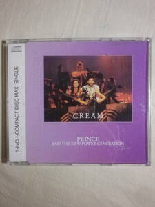 『Prince And The New Power Generation/Cream(1991)』(Paisley Park 9362-40213-2,ドイツ盤,3track,Horny Pony,Gangster Glam)