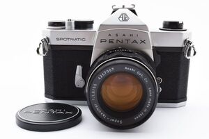 [良品]ペンタックス PENTAX SPOTMATIC SP 一眼レフ 35mm フィルムカメラ＋Super-TAKUMAR 55mm f/1.8 2286620