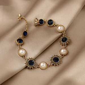 淡水パール 淡水珍珠 真珠のブレスレット 腕輪 高品質 レディースアクセサリー ジュエリー プレゼント 誕生日超綺麗 美品 極上 人気 ZS58