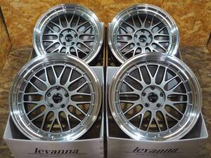 ★新作★19inch8.5J+40 9.5J+40 5H114.3 levanna V10-EX メッシュ深リム ドレスアップ ホイール1台分 20/30系 アルファード ヴェルファイア