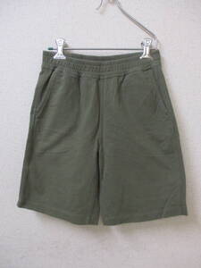 ユニクロ　ＫＩＤＳ　ジャージーショートパンツ　１４０サイズ　ＯＬＩＶＥ　434156