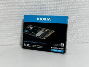 未開封品 KIOXIA 500GB M.2 2280 NVMe SSD PCIe Gen 3×4