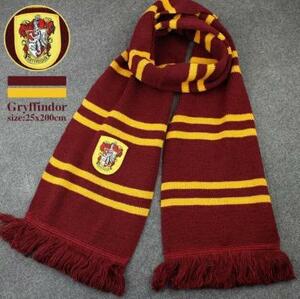 【匿名配送&補償付き】ハリーポッター グリフィンドールマフラー / Harry Potter Gryffindor designed scarf