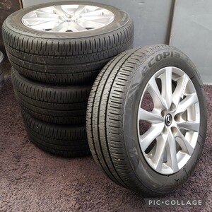 マツダ純正 アテンザ純正 17×7.5J 114.3/5H ET50　ブリヂストン　エコピアNH200　4本セット　225/55R17　アテンザワゴン、セダン等